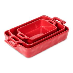 B0crvtrcld Vicrays Ceramic Bakeware Set Porcelain Rectangular Baking Dish Pan Lasa