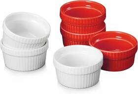 Vidalenta 313044270200 Mini Ramekins 1.5 Oz Dipping Sauce Cups Ceramic Tiny Set Of 6 Vidalenta 313044270200 Mini Ramekins 1.5 Oz Dipping Sauce Cups Ceramic Tiny Set Of 6