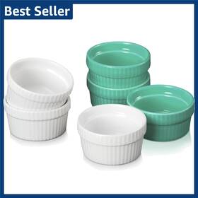 Vidalenta 723314182384 Mini Ramekins 1.5 Oz Dipping Sauce Cups Tiny Dip Bowl Porce Vidalenta 723314182384 Mini Ramekins 1.5 Oz Dipping Sauce Cups Tiny Dip Bowl Porce