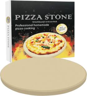 Vikeyhome 445003028010 11.5 Inch Pizza Cordierite Stone For Grilling Bread Baking Oven