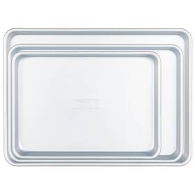 40042-9983nc Viking 3-piece Baking Sheet Set Non Stick 13 15 And 18 Inch Aluminized
