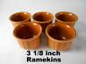 Villeroy Boch Auberge Vilbofour Pumpkin Colored Ramekins