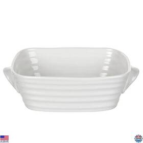 Cpw78453-xg Visit The Portmeirion Store Mini Rectangular Baking Dish 4x6 Fine Porcelain Oven Microwave