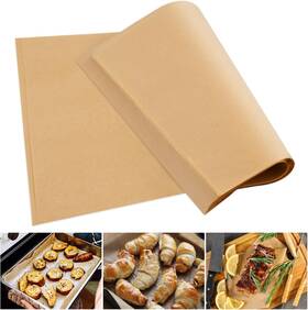 21ypzp0001 Vivinin 110 Pcs Parchment Paper 10.7 X 13.6in 13.6inch Brown