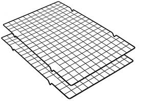 Llvit-cr-20419-cr01b-2 Vnimti New Cooling Rack 2 Sets Cookie Wire Racks For Cooking Baking Roasting