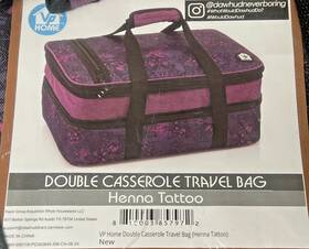 Vp Home 810003857972 Double Casserole Travel Bag Henna Tattoo Vp Home 810003857972 Double Casserole Travel Bag Henna Tattoo