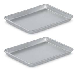 5220 Wear-ever 735343788918 Vollrath Collection Quarter-size Sheet Pans Set Of 2 9 1/2-inch X 13
