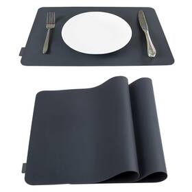 Webake 760970324307 Silicone Table Mats Washable Placemats Heat Resistant Waterproof 16x12 In 1 Set