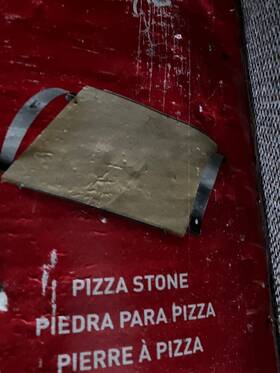 Dcd794b Weber 6430 Pizza Stone 16 X 14 Icordierite Ceramic Stainless Steel New Rare