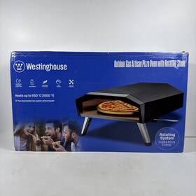 Westinghouse 850067142805 Pizza Oven Gas-powered Artisan - Stainless Steel Rotating Stone
