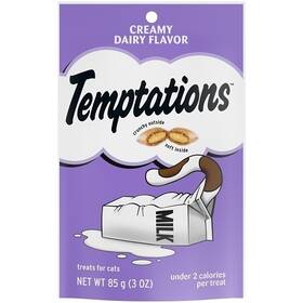 Whiskas 058496723033 Temptations Cat Treats Creamy Dairy Flavor 3 Ounce 12 Per Case