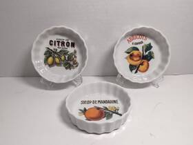 A401 Williams-sonoma Rosanna/williams-sonoma Set 3 Individual Tart Bakers