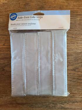 Wilton 070896042620 Bake-even Cake Strips Set Of 4 10 Inch 12 14 And 16 Pans Vintage Nos Wilton 070896042620 Bake-even Cake Strips Set Of 4 10 Inch 12 14 And 16 Pans Vintage Nos