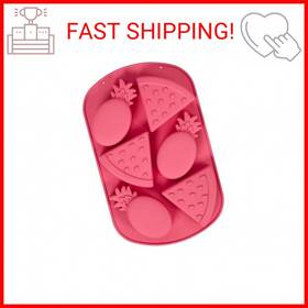 Wilton 070896078094 Non-food Items Silicone Mold Trpcl Prty Tropical Party 6 Cavity