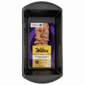 191011472 Wilton 6 Pack - Gold Non-stick Bakeware Large Loaf Pan 9.25 X 5.25 Inch