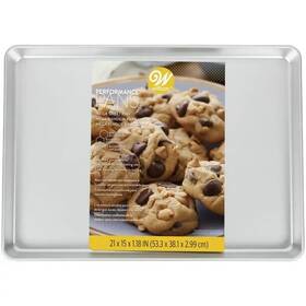 2105-0-0649 Wilton Large Baking Sheet Pan Mega Performance Pans Aluminum Anodized 21 Inch X 15