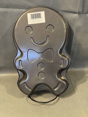 2105-5122 Wilton Cookie Pan Non-stick Ginger Bread Man Medium 11 1/2 Inch Tall New 2105-5122 Wilton Cookie Pan Non-stick Ginger Bread Man Medium 11 1/2 Inch Tall New