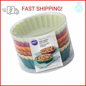 2105-5587 Wilton Tart And Pie Molds - Mini Silicone