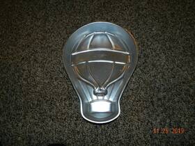 502-3169 Wilton Hot Air Balloon Cake Pan Mold Aluminum Birthday Retirement 502-3169 Wilton Hot Air Balloon Cake Pan Mold Aluminum Birthday Retirement
