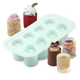 570-0118 Wilton Silicone 8 Cavity Shot Glass Mold