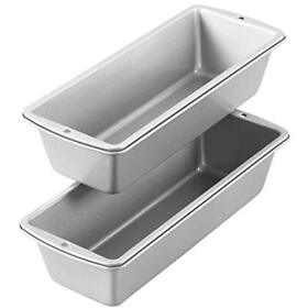Wilton Recipe Right Non-stick Long Bread Loaf Pan 2-piece Steel