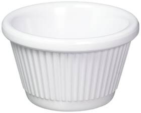 Rfm-1w Winco 811642025913 Fluted Ramekins 1.5-ounce White