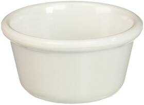 Winco 811642026118 Plain Ramekins 4-ounce White