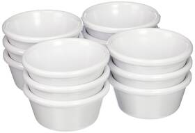 Rp-6w Winco Commercial-grade Plastic Ramekin/dipping Sauce Cup Smooth 6 Ounce White 12 Pack Rp-6w Winco Commercial-grade Plastic Ramekin/dipping Sauce Cup Smooth 6 Ounce White 12 Pack