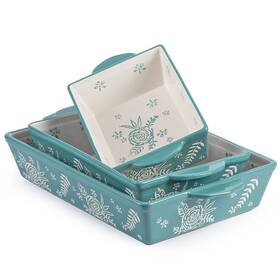 Wisenvoy 763043495508 Casserole Dishes For Oven Baking Dish Ceramic Lasagna Pan