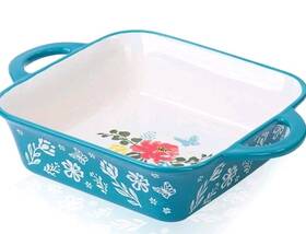 Wisenvoy 763043500097 8x8 Baking Pan Brownie Casserole Dish Ceramic Casser