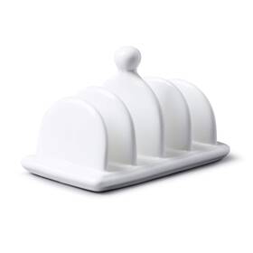 1750 Wm Bartleet & Sons 036638043961 And Traditional Porcelain 4 Slot Toast Rack With Carry Handl