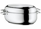 Wmf Extra Deep Dual Roasting Pan Stainless Steel New 744004473094