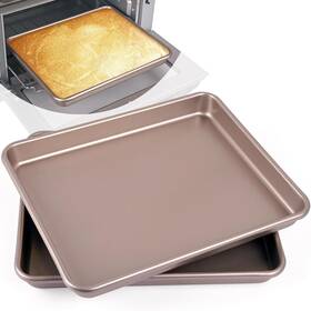 Wmkgg 744110487695 11 Inch Air Fryer Toaster Oven Tray Set Of 2 Nonstick Heavy Carbon Steel Wmkgg 744110487695 11 Inch Air Fryer Toaster Oven Tray Set Of 2 Nonstick Heavy Carbon Steel