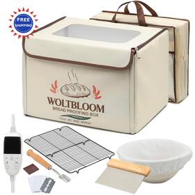 Bpb18092025 Woltbloom Bread Proofing Box Sour Dough For Sourdough Proofer Warming Oven Yogurt Maker