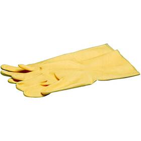 48516-07 World Cuisine Latex Sugar Gloves Pair Small Yellow