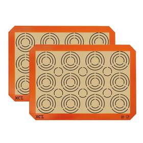 Xcz 792105653990 Silicone Baking Mat Sheets Set Easy Clean &non-stick Food Grade Reusable Mats