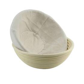 Xinjincang 792483558580 3pcs Proofing Bread Basket Cloth Reusable Breathable Liner Cotton For Flax B