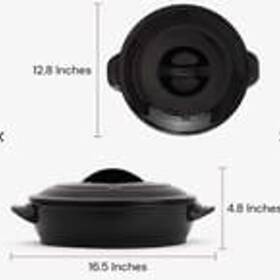 12345 Xtrema All-ceramic Oven-safe Bakeware - New In Box 12 Inch Versa Pan