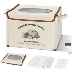 F-130 Yacumx Zc901 Foldable Bread Proofing Box For Sourdough 50 F Temp Controlled Dough Pr F-130 Yacumx Zc901 Foldable Bread Proofing Box For Sourdough 50 F Temp Controlled Dough Pr