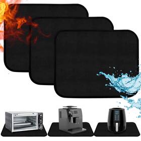 Ya-heatresistantmats-3p Yarlung 3 Pack Heat Resistant Mats For Countertop 18x15 Inch Fireproof Under Air Fryer