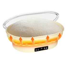 Yszzysm 795847056395 2l Heating Sourdough Bread Proofing Basket 11 Inch Oval Silicone Banneton