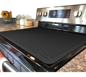 P4-srx5-d8y0 Yuhfera Stove Top Cover For Electric - Silicone Mat Glass