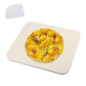 Yumhouse 670724184197 Pizza Stone For Grill And Oven Rectangular Large Cooking Incl