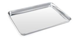 Zacfton 650226790393 Stainless Steel Baking Sheet Cookie Tray For Toaster Oven Bak Inch