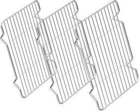 Zacfton 749235273468 Stainless Steel Cooling Racks Set Of 3 8.6l X 6.2w 0.5h Inch Wire For