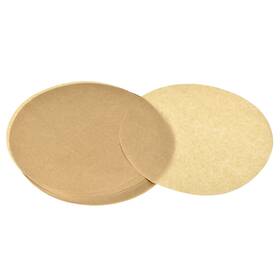 Zaplyte 718844331579 100 Set 8 Inch Parchment Paper Rounds Non Stick Baking Circle Brown