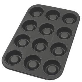 Z7423 Zenker 12 Cavity Nonstick Carbon Steel Shortcake Pan