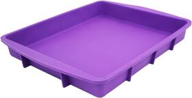 Zheyeus 744759731098 Lmaray 11 X 9.5 Inch Purple Silicone Baking Pan Safe Durable Easy Cleanup Mi Zheyeus 744759731098 Lmaray 11 X 9.5 Inch Purple Silicone Baking Pan Safe Durable Easy Cleanup Mi