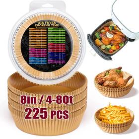Af150amz Zowvaam 726634643511 225pcs Air Fryer Paper Liners For Ninja Af101/ Xl/ Af161 M
