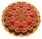 Zp-kh-vr Zanda Panda Inch Kaleidoscope Heart Mold Bright Red 696580176008